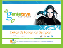 Tablet Screenshot of gentetuyaradio.com